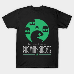 THE ADVENTURES OF PAC-MAN AND GHOSTS T-Shirt